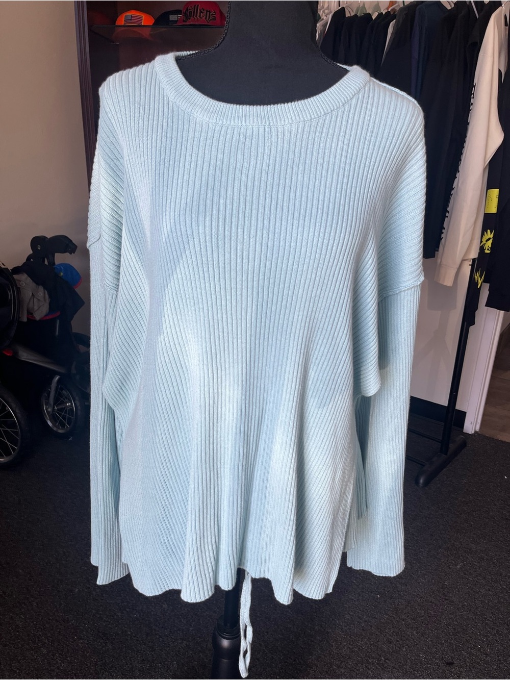 Free People Light Blue Oversized – Women’s XS